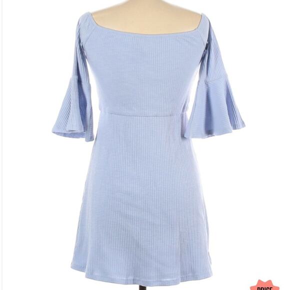 NBD Seduire Mini Dress in Chambray Blue NEW - Picture 5 of 5